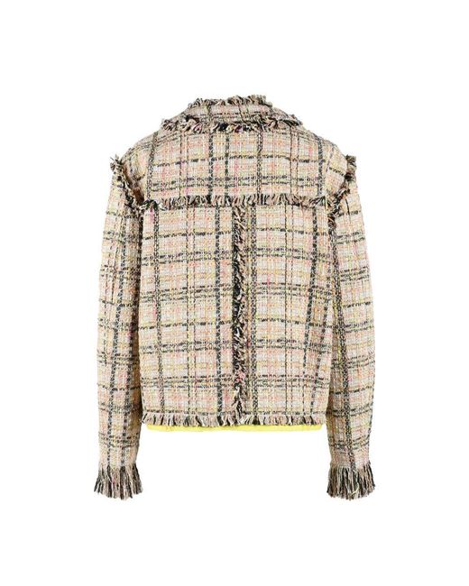 MSGM White Jacke