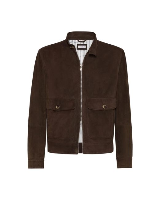 Brunello Cucinelli Light Jackets in het Brown voor heren