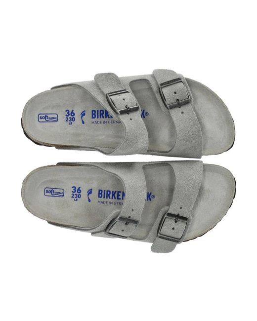 Birkenstock Gray Sliders