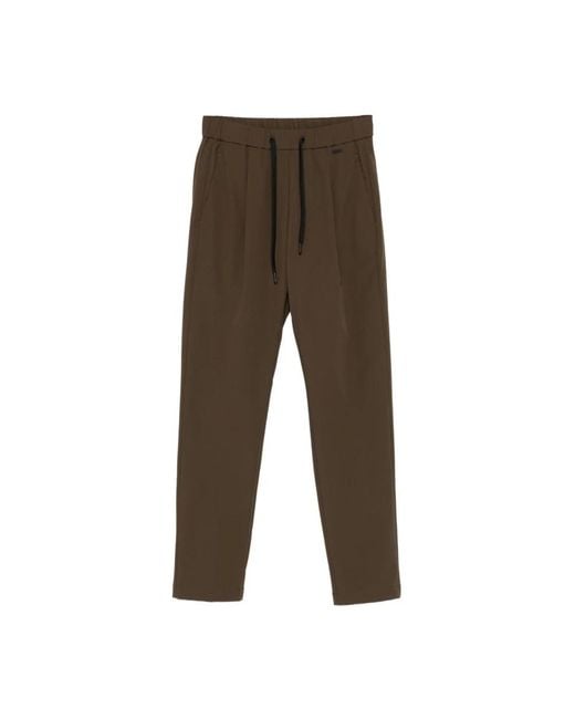 Herno Tactel Joggingbroek in het Brown