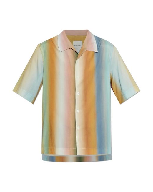 Short Sleeve Shirts di Paul Smith in Blue da Uomo