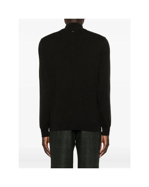 Turtlenecks di Corneliani in Black da Uomo