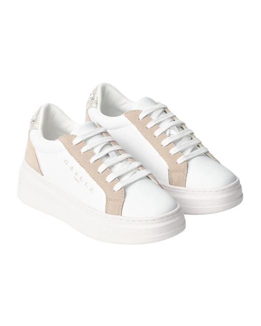 Gaelle Paris White Sneakers