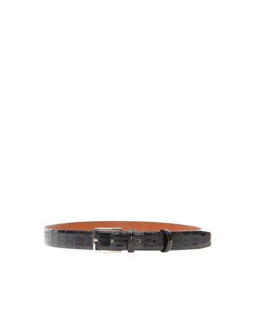 Santoni Brown Belts for men