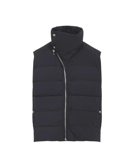 Vests di Rick Owens in Blue da Uomo
