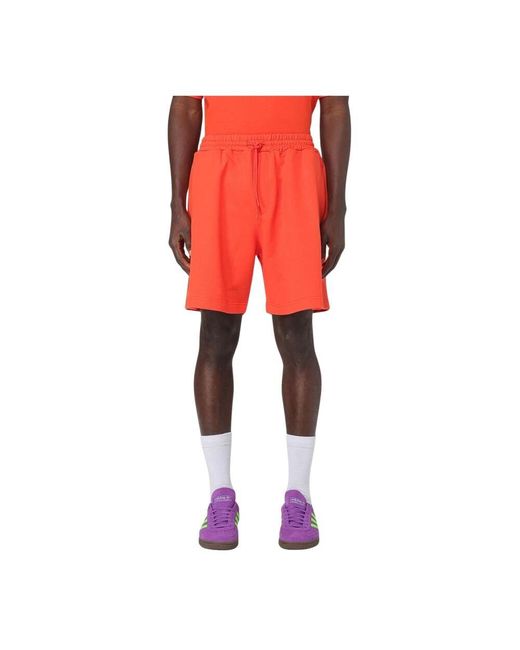 MSGM Red Casual Shorts for men