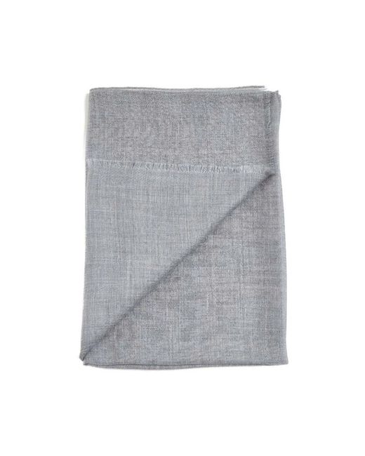 D4.0 Gray Winter Scarves for men
