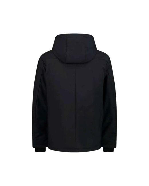 CMP Jacket Snaps Hood in het Black voor heren