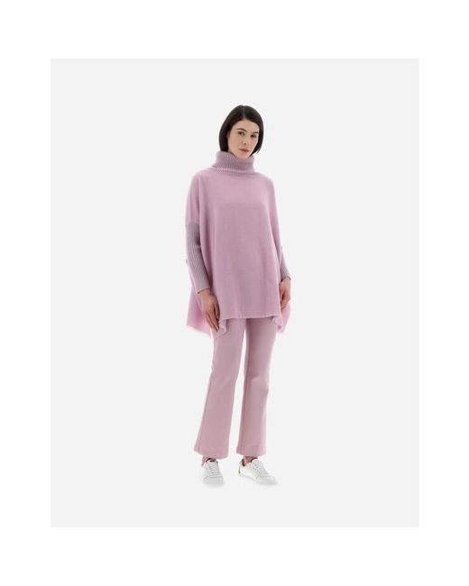 Herno Purple Turtlenecks