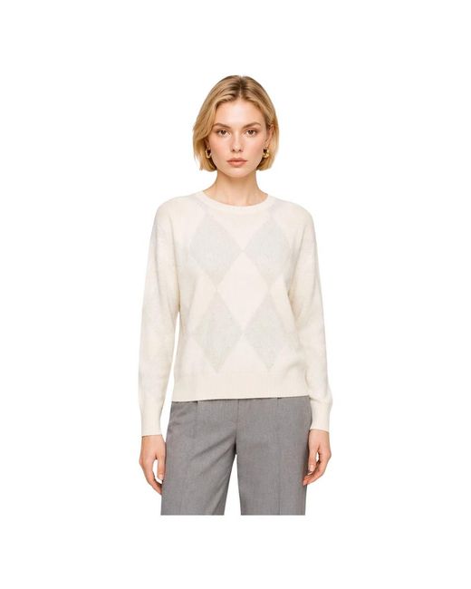 Kocca White Round-Neck Knitwear