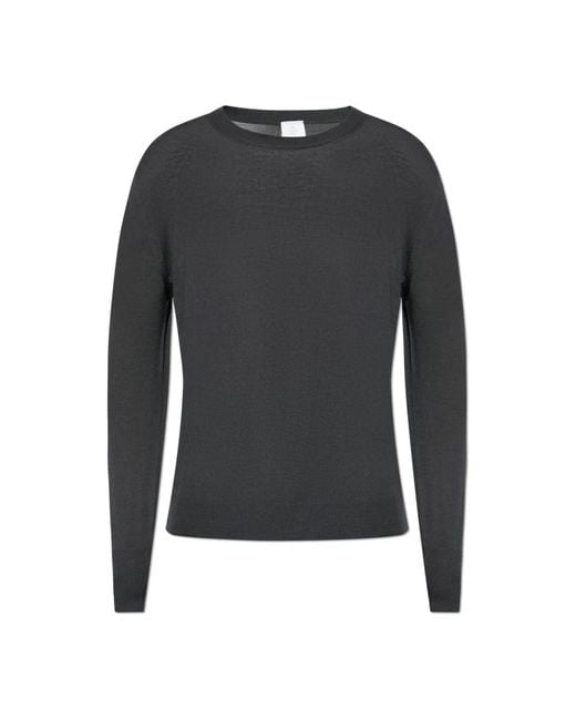 Eleventy Wollpullover mit rundhalsausschnitt in Gray für Herren