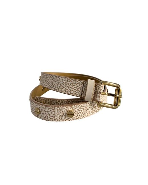 Borbonese Accessoires ,Katoen Riem in het Brown
