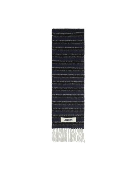 Jacquemus Black Rayures Scarf