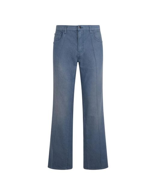 Prada Blue Flared Jeans for men