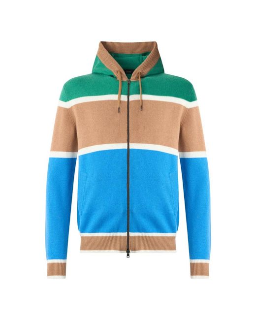 Herno Blue Zip-Throughs for men