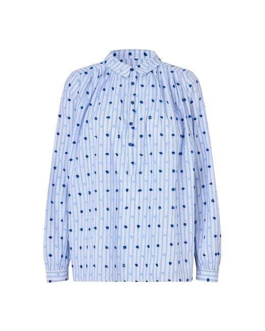 Lolly's Laundry Blue Blouses