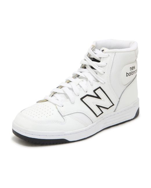 New Balance White Sneakers for men