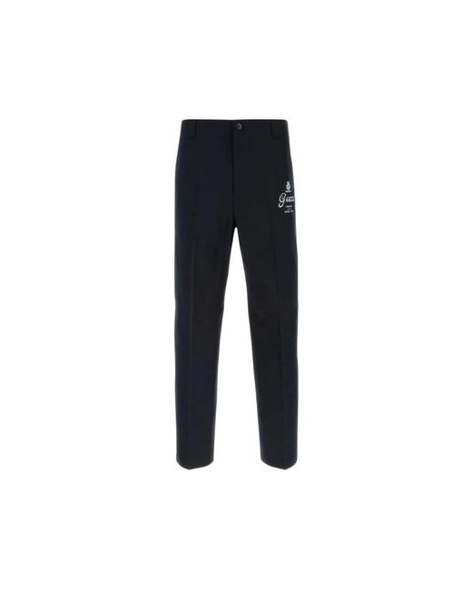Gucci Blue Slim-Fit Trousers for men