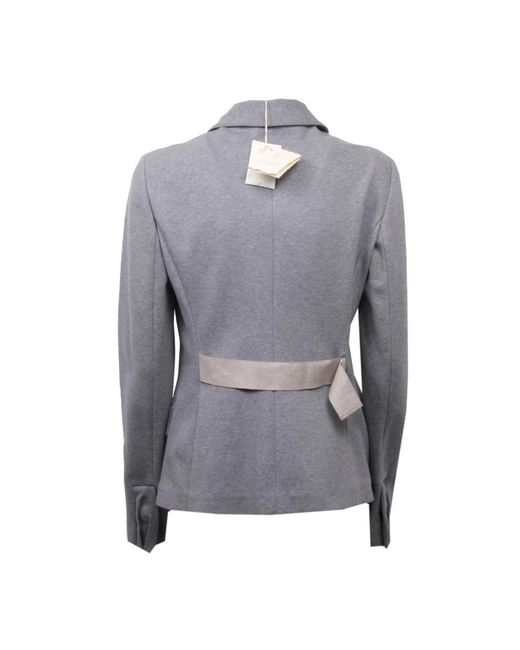 Brunello Cucinelli Jassen ,Grijs ,Stijlvolle Italiaanse Jas in het Gray