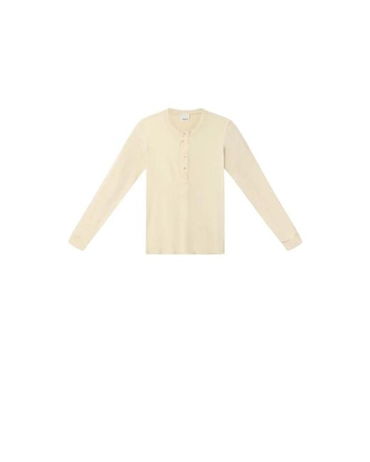 Isabel Marant White Long Sleeve T-Shirts for men