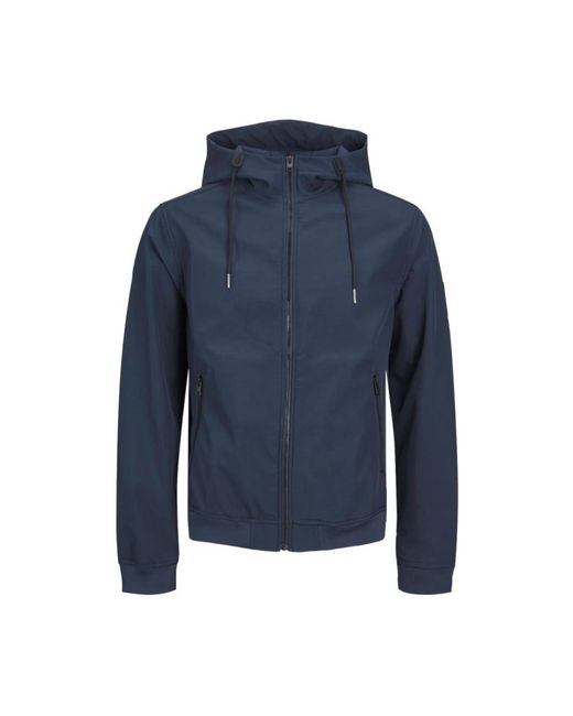 Jack & Jones Zip-Throughs in Blue für Herren