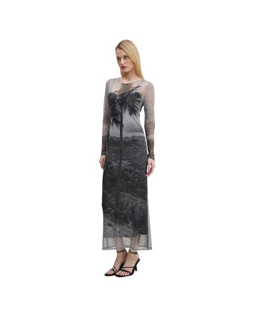 Never Fully Dressed Mallorca Scene Mesh in het Black