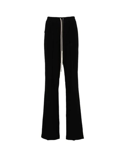 Rick Owens Women's Black Wide Pants