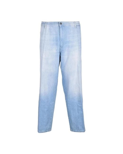 Dondup Blue Straight Fit Jeans for men