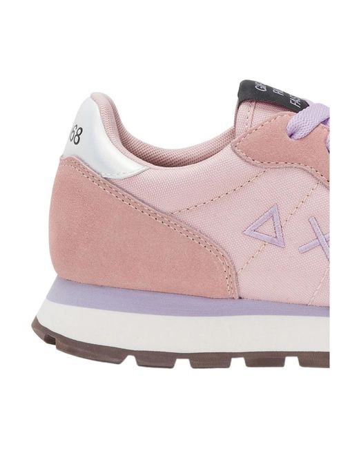 Sun 68 Pink Sneakers