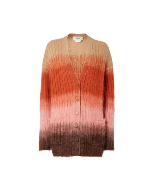 Cardigans Fendi de color Orange