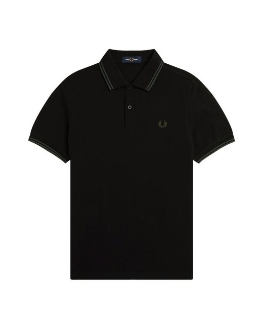 Fred Perry Polo Shirts in het Black voor heren