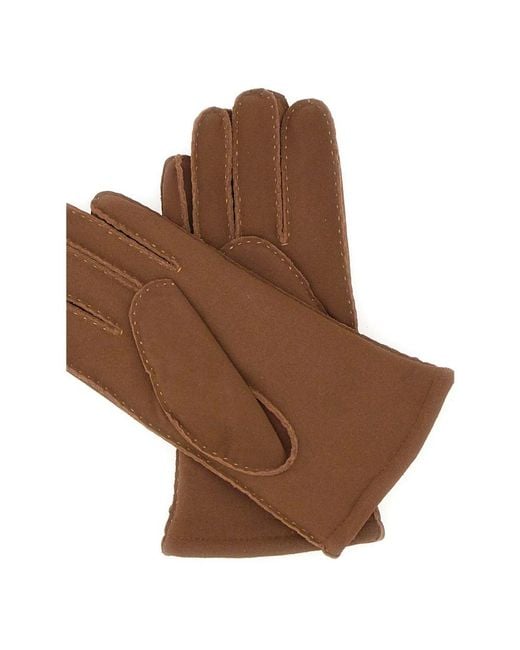 Gianni Chiarini Brown Gloves