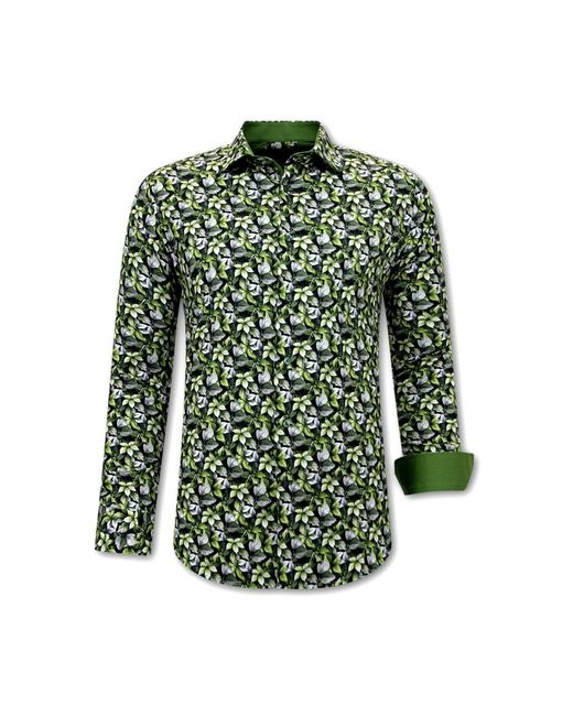 Gentile Bellini Green Casual Shirts for men