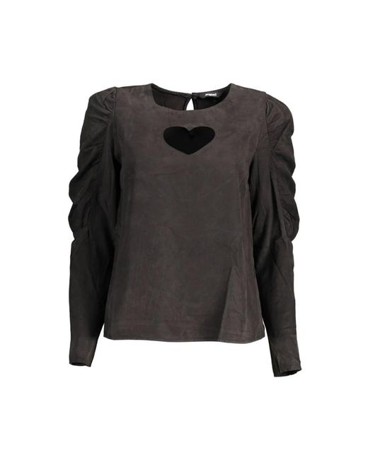 Desigual Lyocell Blouse in het Black