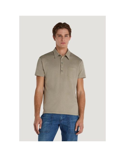 PT Torino Gray Polo Shirts for men