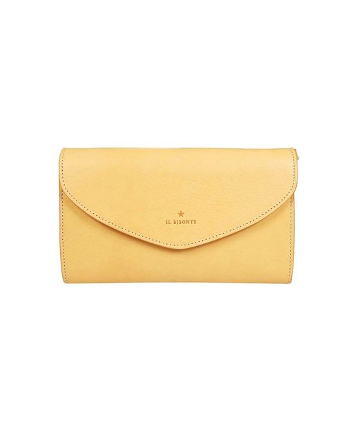 Il Bisonte Yellow Clutches