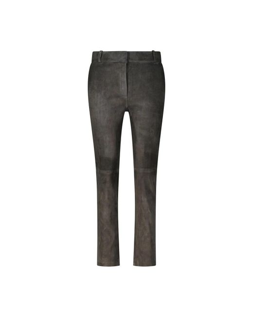 Arma Gray Slim-Fit Trousers