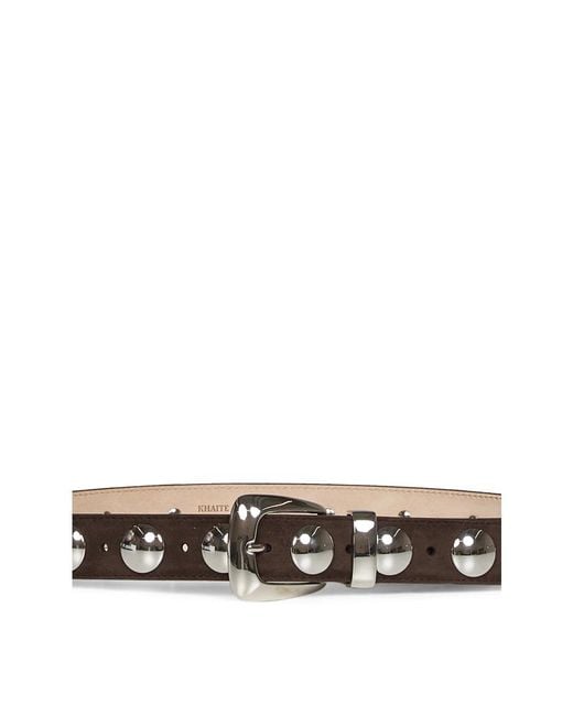 Khaite Brown Belts