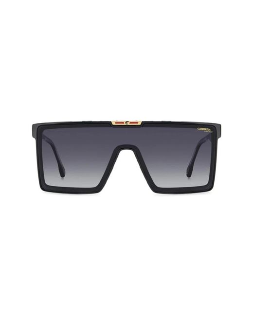 Carrera Accessoires ,Zwart ,Zwarte Kristal Zonnebril Donkergrijs Verduisterd in het Black voor heren