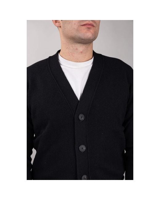 Cardigans Gran Sasso pour homme en coloris Black