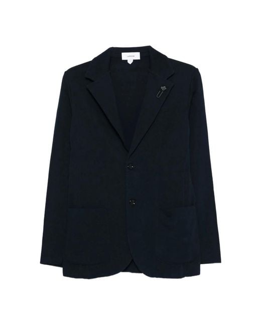 Lardini Blue Blazers for men