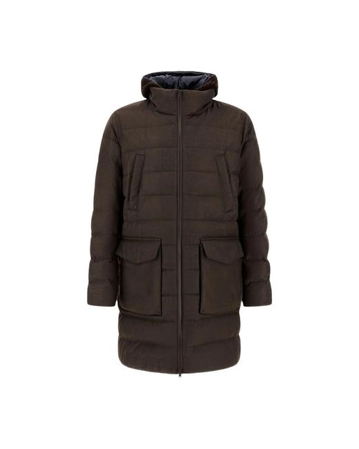 Herno Coats Bruin in het Black voor heren