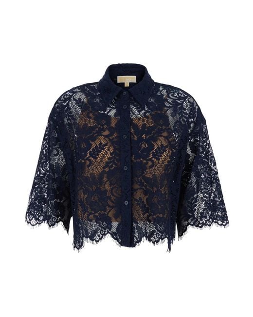Michael Kors Blue Shirts