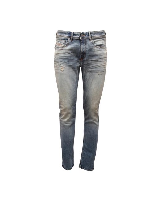 DIESEL Blue Slim Fit Jeans for men