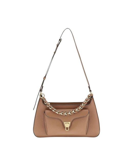 Coccinelle Brown Ledertasche