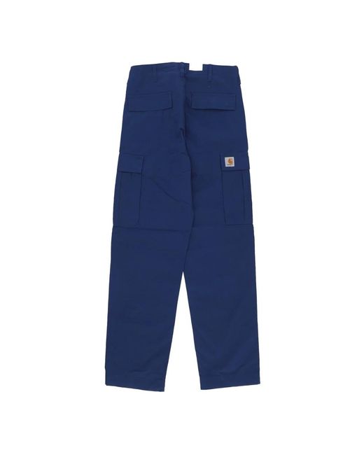 Carhartt Cargo-hose mit knopf und reißverschluss in Blue für Herren