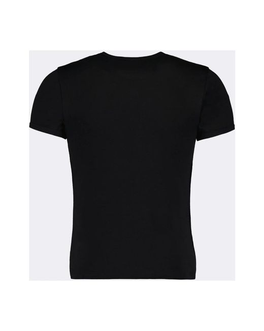 T-Shirts Courreges de hombre de color Black