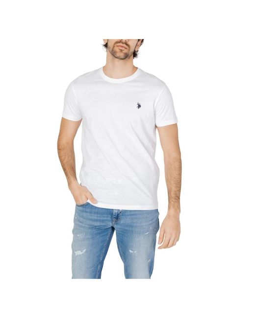 U.S. POLO ASSN. White T-Shirts for men