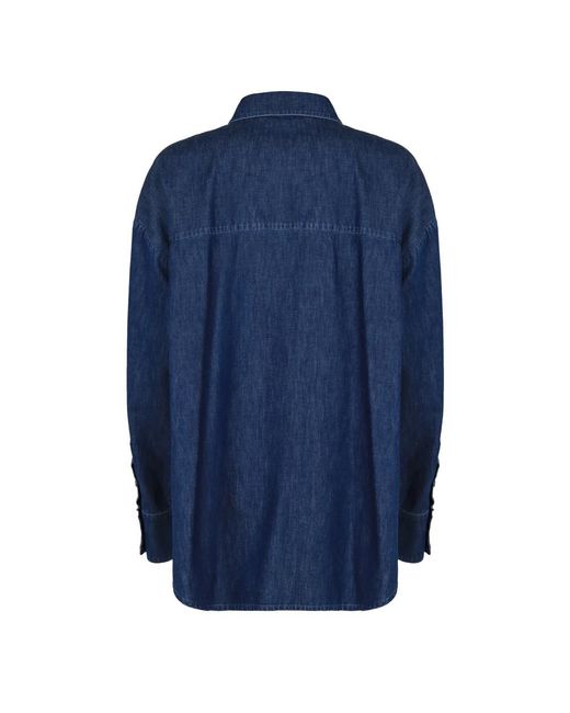 Max Mara Ginny Shirt in het Blue