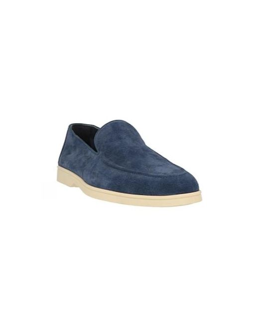 Doucal's Blue Loafers for men